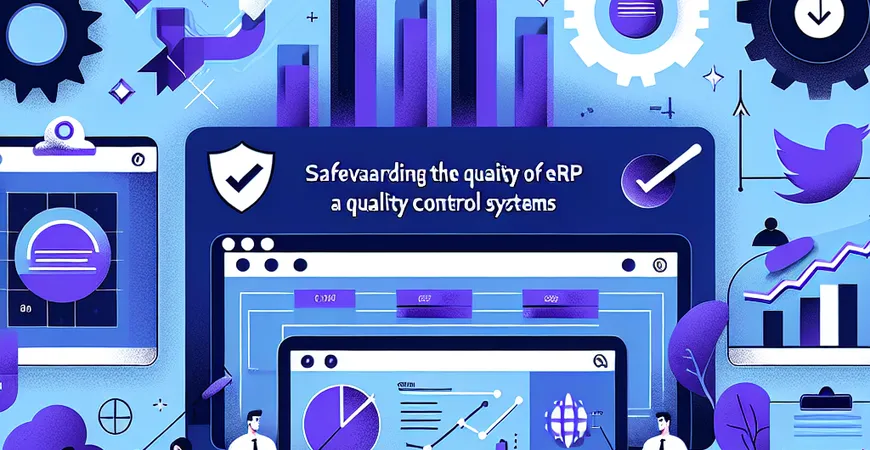  保障ERP系统项目质量，质量控制体系搭建